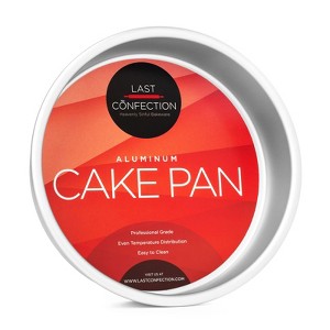 Last Confection Aluminum Round Cake Pans - Professional Bakeware - 1 of 4