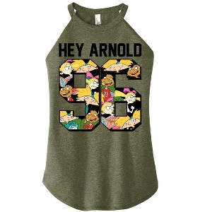 Women's - Hey Arnold! - Arnold 1996 Graphic High Neck Tank - 1 of 3