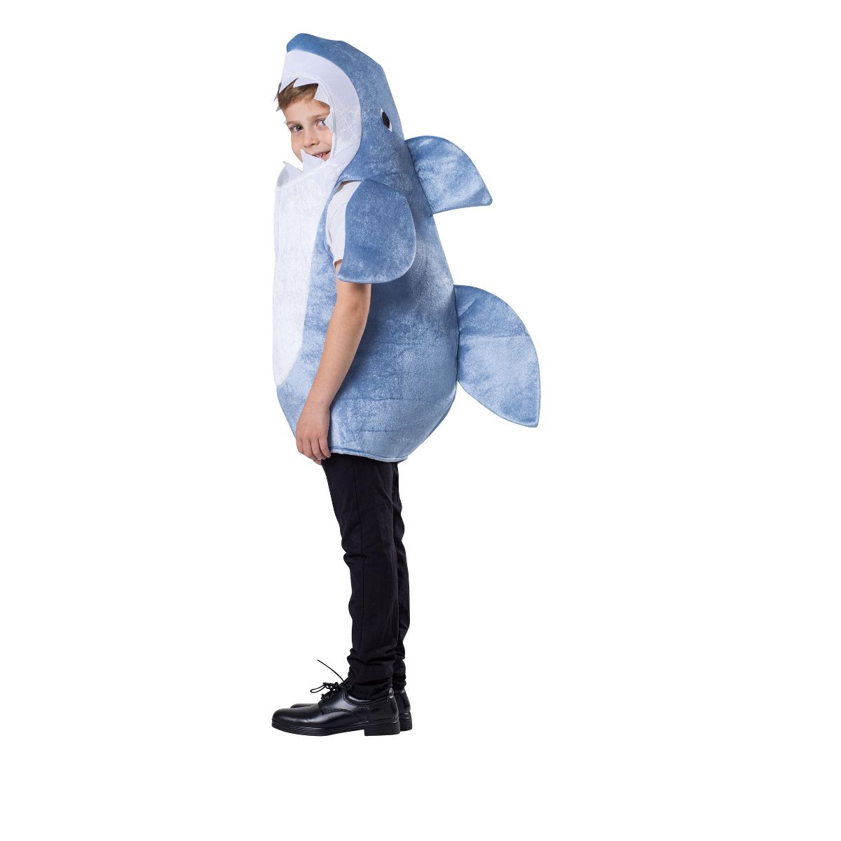 Dress Up America Blue Shark Tunic Costume for Toddlers - thumbnail 6
