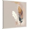 Amanti Art Feathers Adrift by Bella Eve Canvas Wall Art Print Framed - 2 of 4
