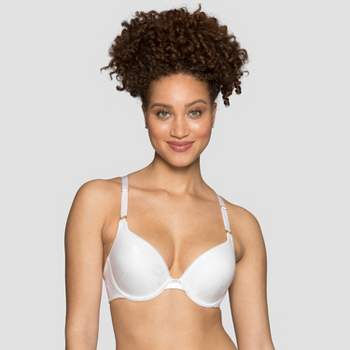 Bra : Underwire - Target Womens White Up Add-a-size 34d 2131101 Push Vanity Ego Fair - Boost