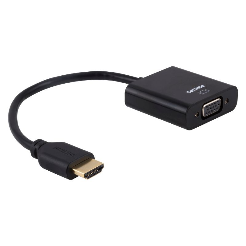 Philips HDMI to VGA Adapter - Black, 4 of 8