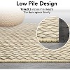 Washable Area Rug – Non-Slip Soft Low Pile Modern Abstract Foldable Ideal for Living Room Bedroom Nursery Dining Room. - 3 of 4