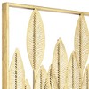 Dahlia Studios Ciera 28" High Matte Gold Framed Wall Art - 3 of 4