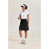 FIONECA Women's 20" Knee Length Skorts Skirts Athletic Tennis Skorts Long Golf Skirt with Pockets Modest Skirts - 4 of 4
