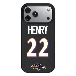 NFL Baltimore Ravens Players Game Tactic MagSafe Compatible Cell Phone Case for Apple iPhone 17 Series - 1 of 4