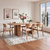 Washable Printed Rug Non Slip Low Pile Rug Soft Throw Floor Cover Foldable Indoor Carpet for Living Room Bedroom Playroom Nursery - 2 of 4