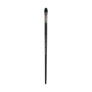 Black Swan Synthetic Red Sable Paint Brushes Filberts -  Professional Quality Long Handle Paint Brushes for Oil, Heavy Body Media and Acrylic - - 1 of 4