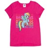 Girl's My Little Pony Rainbow Dash Face T-shirt : Target