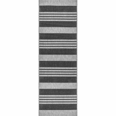 Nuloom Robin Multi Stripe Indoor/Outdoor Area Rug