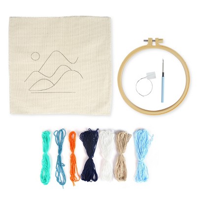 Punch Needle Knit Landscape - Bullseye's Playground™