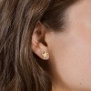 SHINE by Sterling Forever Sterling Silver Star Studs - 2 of 2