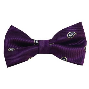 Men's Paisley Color 2.75 W And 4.75 L Inch Pre-Tied adjustable Bow Ties - 1 of 3