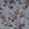 RLF Home Flower Grid Tailored 100% Cotton with Fully Lined 3" Rod Pocket Valnance for Windows 50" x 14" Chetwode - 4 of 4