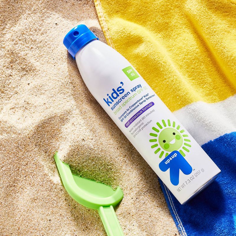 Kids&#39; Continuous Sunscreen Spray - SPF 50 - 7.3oz - up &#38; up&#8482;, 3 of 6