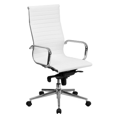target white desk chair