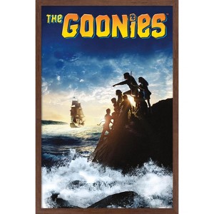 Trends International The Goonies - Ocean Key Art Framed Wall Poster Prints - 1 of 4