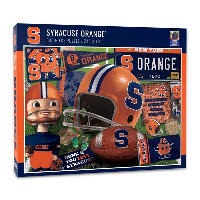 NCAA Syracuse Orange Throwback Puzzle 500pc