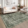 Hallway Runner Rug Machine Washable Vintage Rug Indoor Carpet - 2 of 4