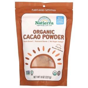 Natierra Organic Cacao Powder, 8 oz (227 g) - 1 of 2