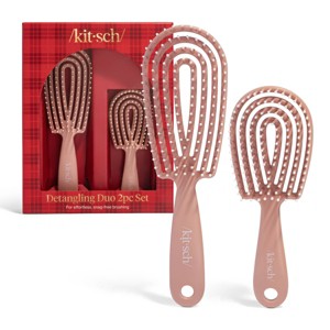 Kitsch Hair Detangling Duo - Terracotta - 2ct : Target