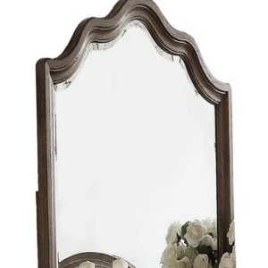 FONTOI Mirror Furniture Full Length Mirror Modern Rectangular Frame Design Expands Visual Space for Bedroom Closet or Dressing Area, Oak, 2"*40"*40" - 1 of 4