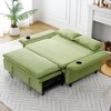 NicBex Modern Convertible Sofa Bed Loveseat with Adjustable Backrests & Armrests,Upholstered Sleeper Sofa for Living Room,Bedroom - 4 of 4