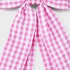 Girls' Gingham Bow Barrette Hair Clip - art class™: Fashion Accessory for All Hair Types - 4 of 4
