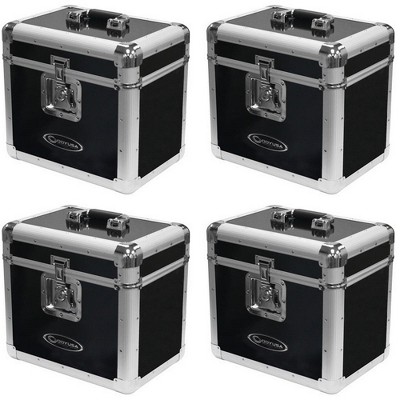 Odyssey LP Vinyl Records Utility Transport Case for 70 12 Inch Records (4 Pack)