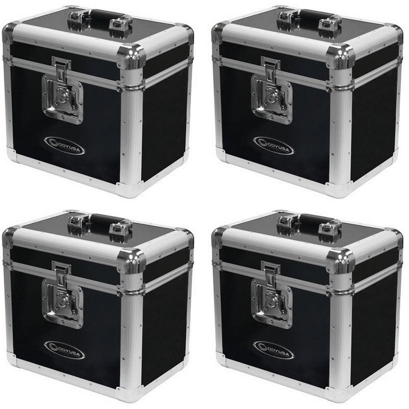Odyssey LP Vinyl Records Utility Transport Case for 70 12 Inch Records (4 Pack), 1 of 6