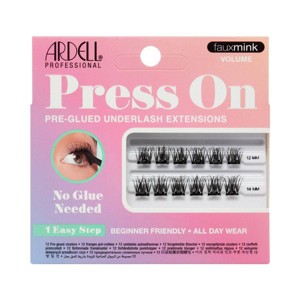 Ardell Press-On Mini Faux Mink False Eyelashes - 12pc - 1 of 4