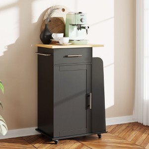 Celebalcony Kitchen Island Cart - 1 of 4