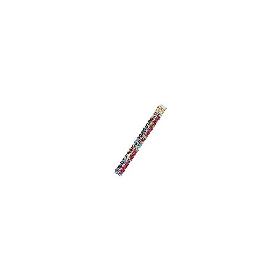 Musgrave Pencil Co. Rainbow Point Pencils with Caps, Pack of 72