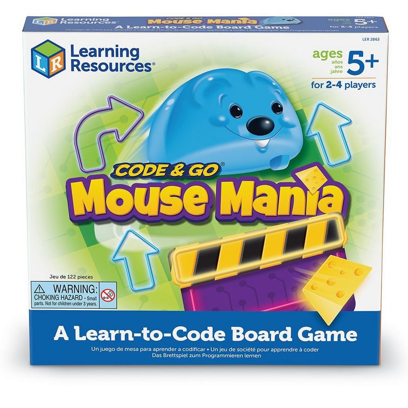 Learning Resources Code & Go Robot Mouse Board Game, Ages 5+, 4 of 5