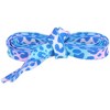 INSPIRE CHIC Leopard Multicolor Tie Dye Gradient Flat Shoelaces Sports Sneakers 2 Pairs - 2 of 4