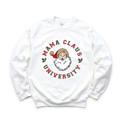 Simply Sage Market Women's Graphic Sweatshirt Mama Claus Circle