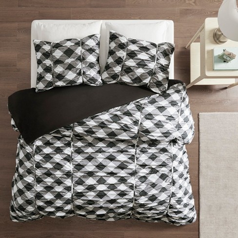 Caroline Ruched Duvet Cover Mini Set Target