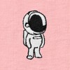Dalix Astronaut Embroidered Lightweight Relaxed Jersey Tee Summer Cute Space Womens - 2 of 4