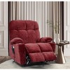 Dual Motor Power Lift Recliner Chair, Infinite Position, Lay Flat 180° Recliner Chair Sofa With Heating and Massage, Extended Footrest, Cup Holder - 2 of 4
