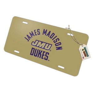 James Madison University Dukes Novelty Metal Vanity Tag License Plate - 1 of 4