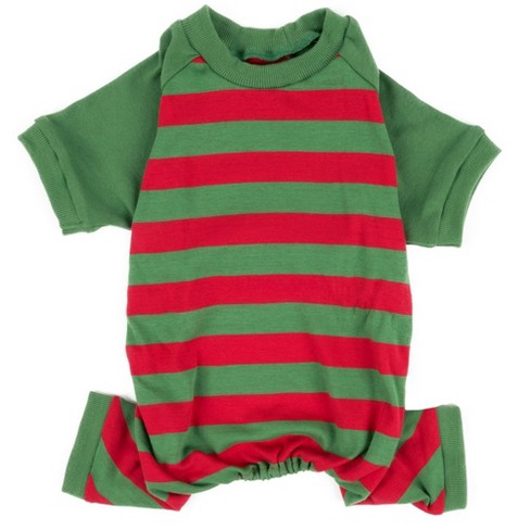 Dog striped christmas pajamas new arrivals