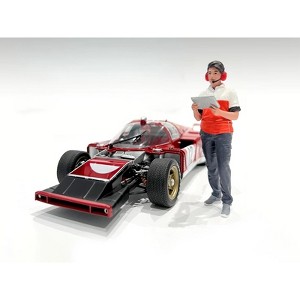 "Race Crew" Figure #3 for 1/18 scale models by American Diorama - 1 of 3
