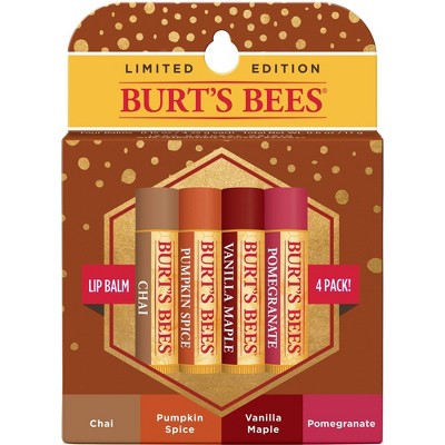 Burt's Bees Fall Lip Balm Set - 4ct