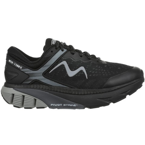 Обувь MBT Women's MTR-1500 II Lace Up in Black/black Soles , 5