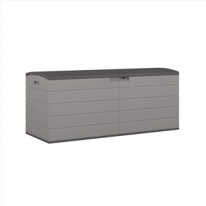 Suncast 59 in. W X 23 in. D Gray Plastic Deck Box 120 gal - 1 of 1