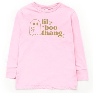 The Juniper Shop Lil Boo Thang Youth Long Sleeve Tee - M - Pink - 1 of 4