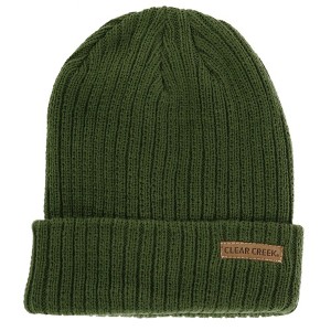 Clear Creek Men's Ribbed Knit Cuff Cap - 1 of 1