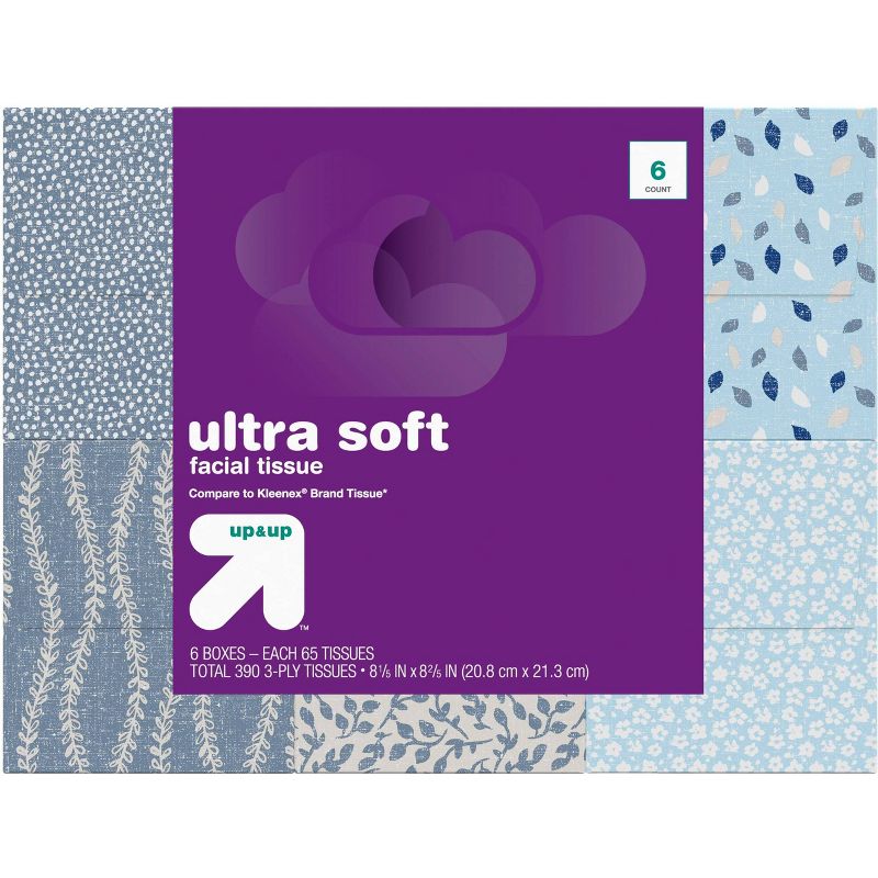 Ultra Soft Facial Tissue - up & up™, 1 of 17