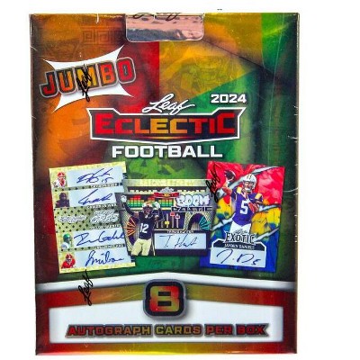 2024 Leaf Eclectic Football Jumbo Box