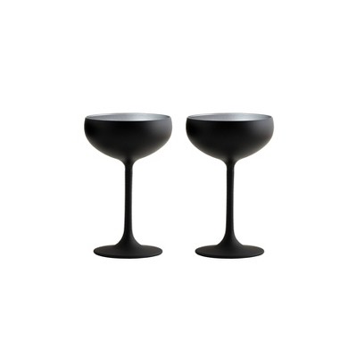 Champagne Flute, Matte Black